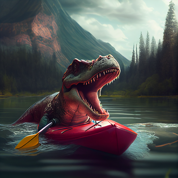 Dinosaur kayak1