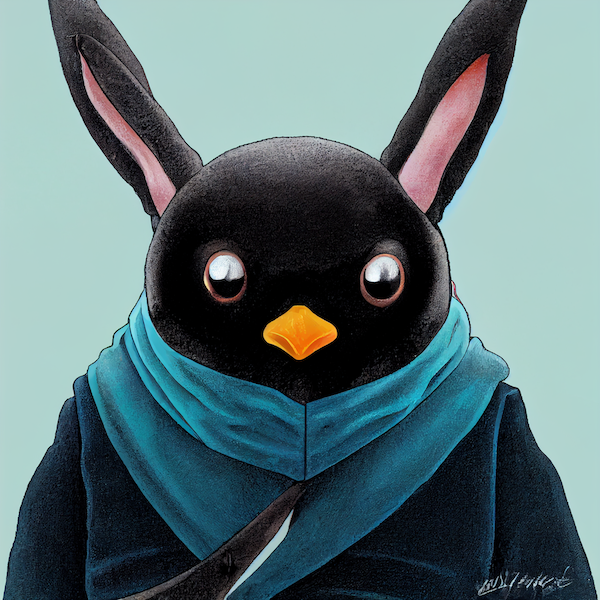 Ninja penguin rabbit